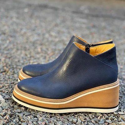 Yara | Stilvolle Komfort-Stiefelette aus Leder