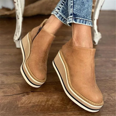 Yara | Stilvolle Komfort-Stiefelette aus Leder
