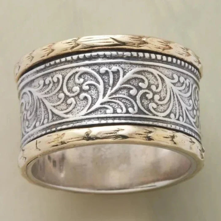 Vintage Gold & Silber Ring