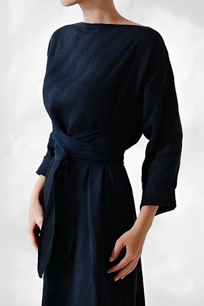 Adega - Elegantes Lange Kleid in Maxi-Länge für Stilvolle Anlässe