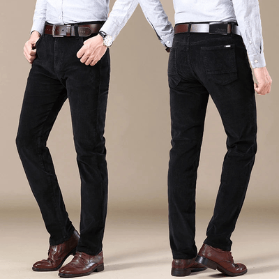 Bequeme Hosen für Herren - Elastische Corduroy Hose