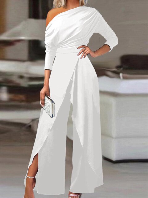 Viridiana - Eleganter Jumpsuit Damen Festlich für Hochzeit & Besondere Anlässe