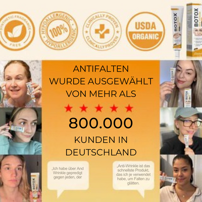 Antifalten-Botox-Creme™ | Botox Creme zur Faltenentfernung