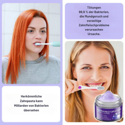 ZahnBlüte™ | Natürliche Zahnrestaurierung mit Mineralien