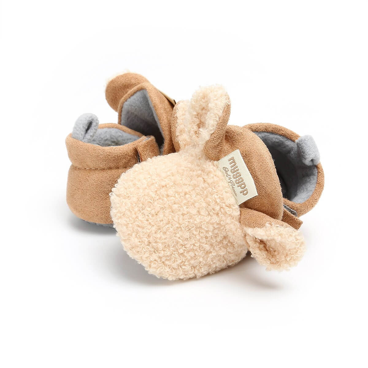 Weiche rutschfeste Lauflernschuhe für Babys mit Lamm-Motiv – Schrittchenwarm