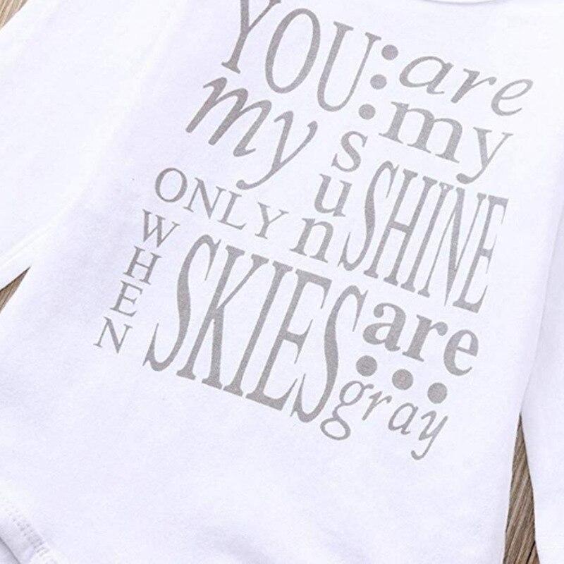 Baby-Outfit mit Spruch & Rüschenhose – SonnenscheinSet