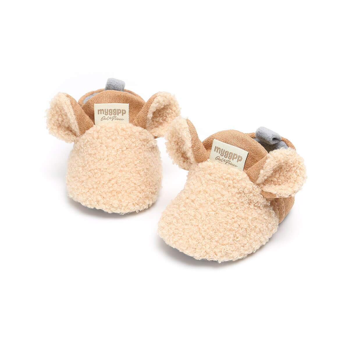 Weiche rutschfeste Lauflernschuhe für Babys mit Lamm-Motiv – Schrittchenwarm