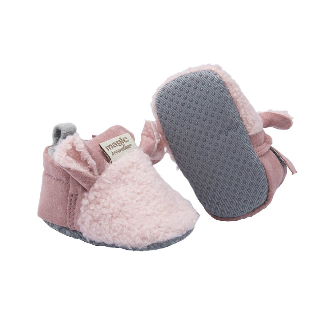 Weiche rutschfeste Lauflernschuhe für Babys mit Lamm-Motiv – Schrittchenwarm