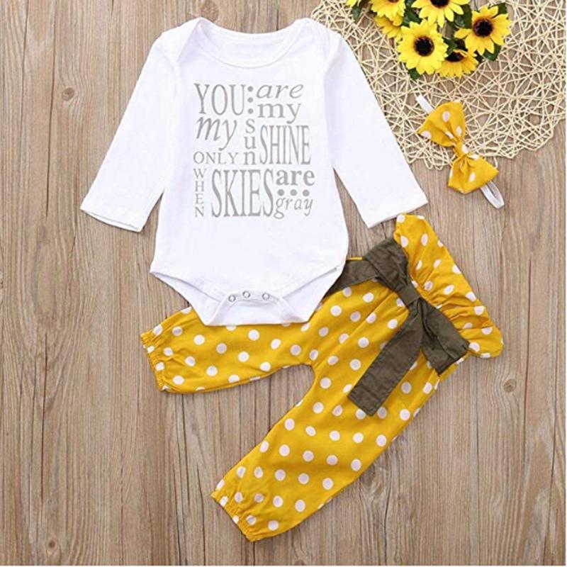 Baby-Outfit mit Spruch & Rüschenhose – SonnenscheinSet