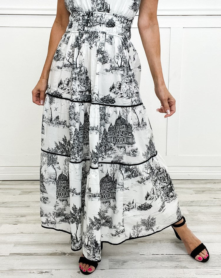 Eliza | Klassisches Maxikleid