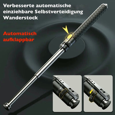 Wächter | Automatischer Selbstverteidigung-Wanderstock mit Anti-Rutsch-Griff