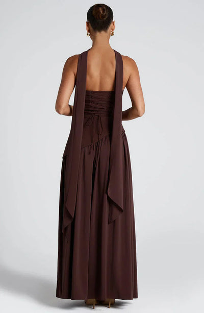 Ziva | Elegantes Damenkleid mit Seitlicher Fente für Hochzeitsgast und Festliche Anlässe