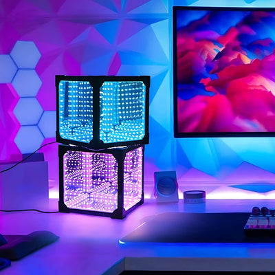 3D LED-Lichtkugel mit Tiefenillusion – LumaCore
