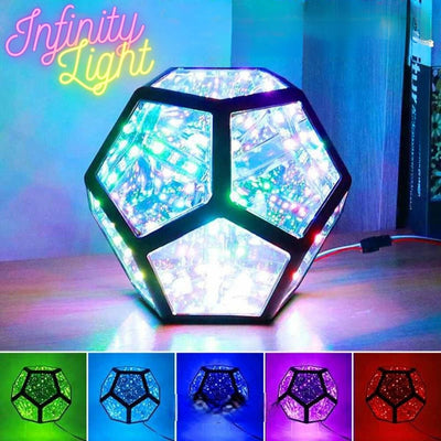 3D LED-Lichtkugel mit Tiefenillusion – LumaCore