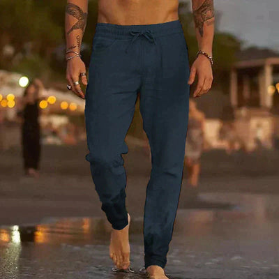 Vista | Baumwoll-Leinen Herrenhose