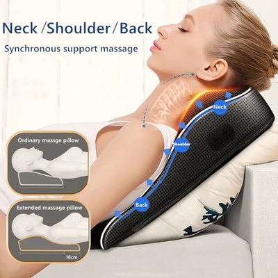 BodyCare | Entspannendes Shiatsu-Massagekissen für Rücken und Nacken