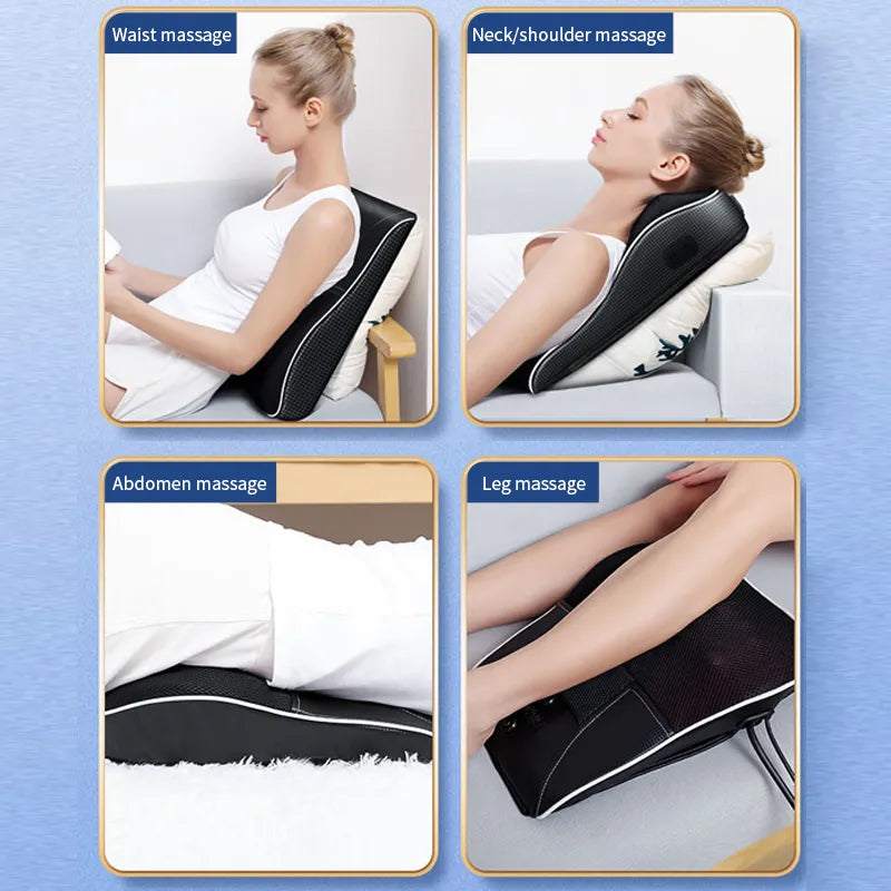 BodyCare | Entspannendes Shiatsu-Massagekissen für Rücken und Nacken