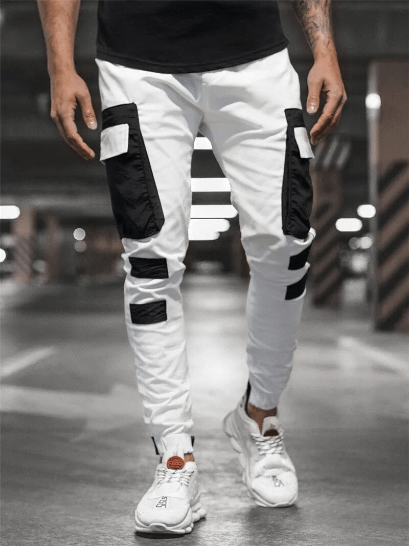 Bequeme Sporthose für Aktive Männer, Atembar, Elastische Taille, Modernes Design