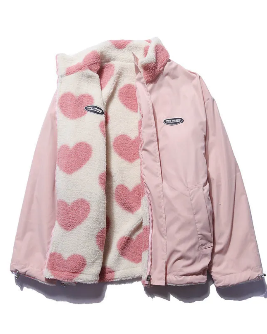 Betta | Wattierte Jacke aus Lammwolle und Baumwolle