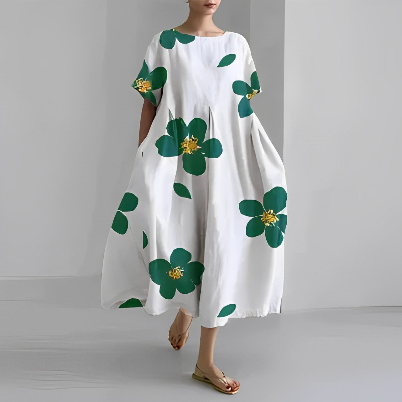 Bedrucktes Kleid für Damen – Velya