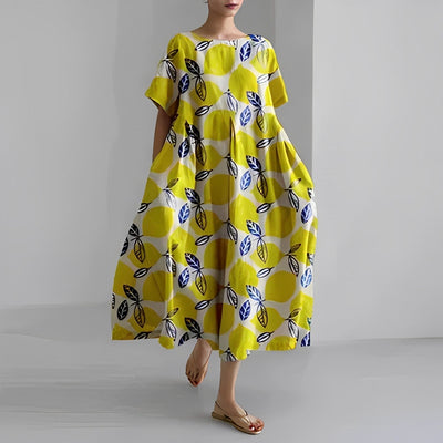 Bedrucktes Kleid für Damen – Velya
