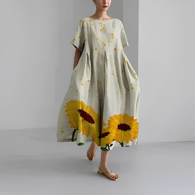 Bedrucktes Kleid für Damen – Velya
