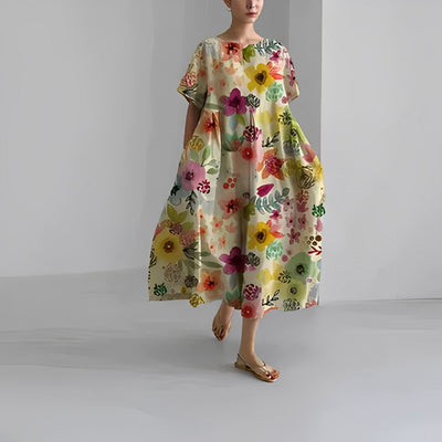 Bedrucktes Kleid für Damen – Velya