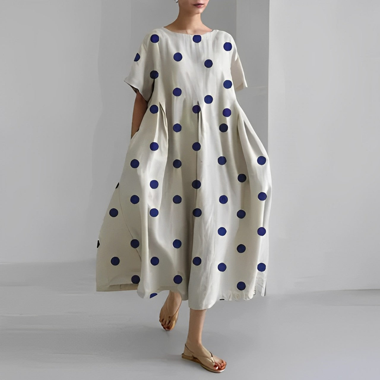 Bedrucktes Kleid für Damen – Velya