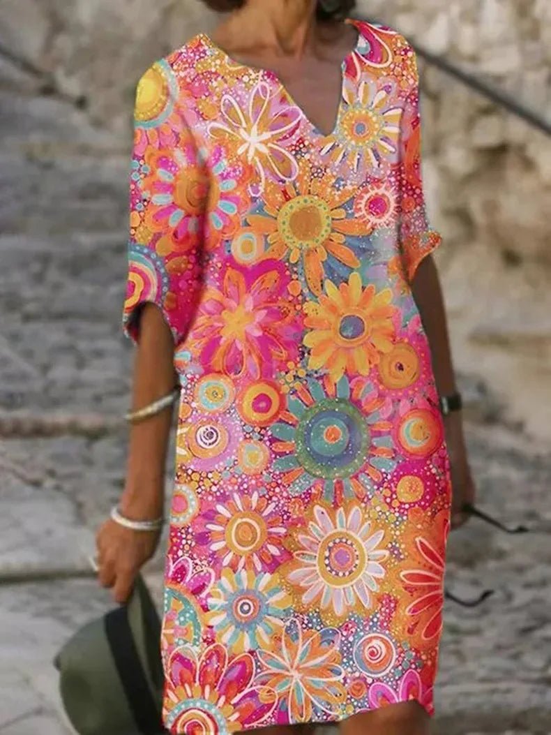 Blumenkleid für Damen – Elyra