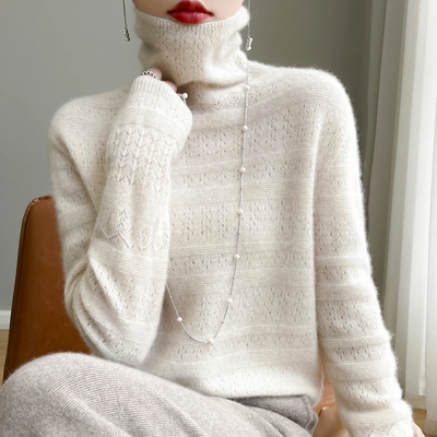 Freya | Rollkragenpullover aus Wolle