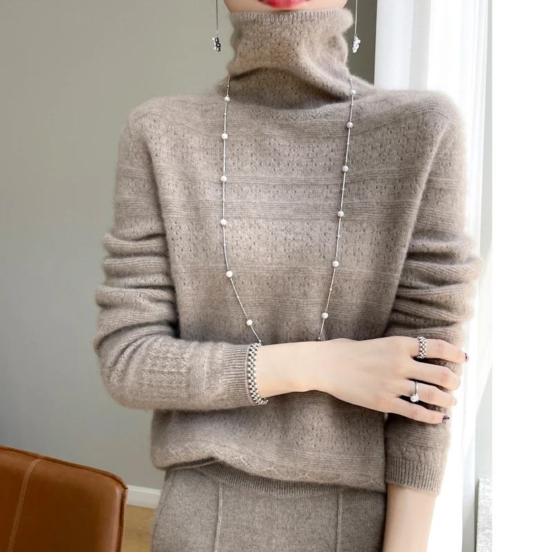 Freya | Rollkragenpullover aus Wolle