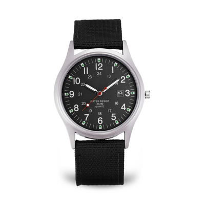 Armbanduhr im lässigen Stil, inspiriert von Military-Uhren
