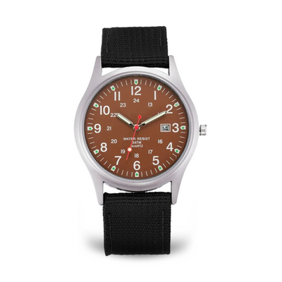 Armbanduhr im lässigen Stil, inspiriert von Military-Uhren