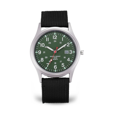 Armbanduhr im lässigen Stil, inspiriert von Military-Uhren
