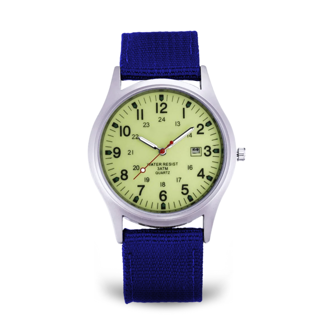 Armbanduhr im lässigen Stil, inspiriert von Military-Uhren