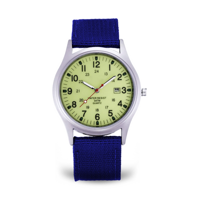 Armbanduhr im lässigen Stil, inspiriert von Military-Uhren