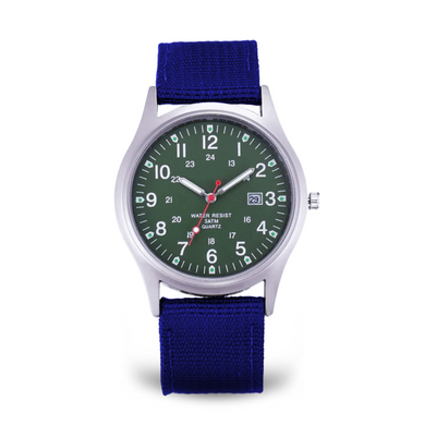 Armbanduhr im lässigen Stil, inspiriert von Military-Uhren