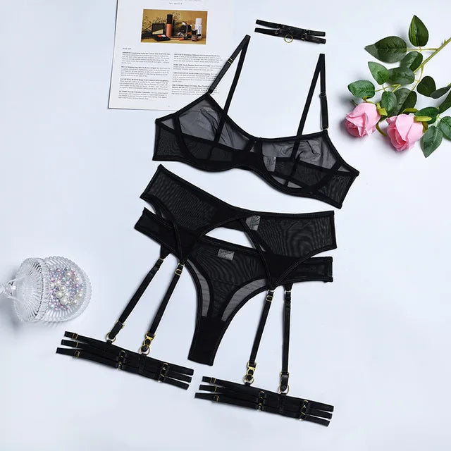 Azure | 4-teiliges Dessous-Set