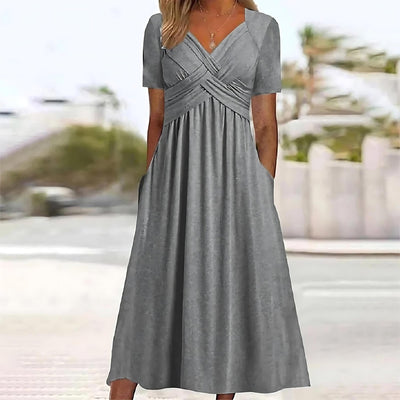 Katerielle | Stilvolles Midi-Kleid