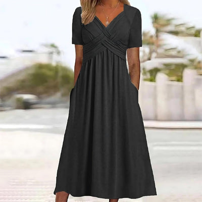 Katerielle | Stilvolles Midi-Kleid
