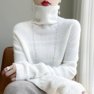 Freya | Rollkragenpullover aus Wolle