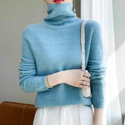 Freya | Rollkragenpullover aus Wolle