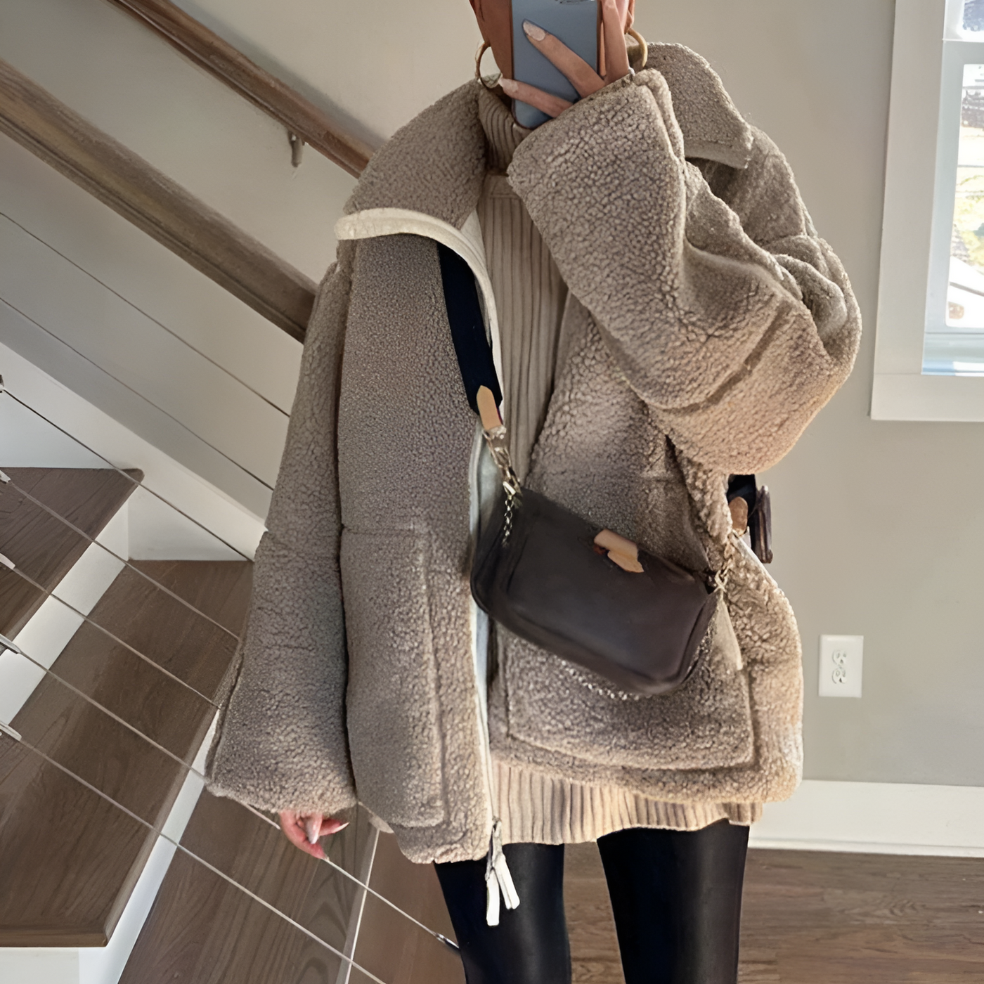 Adrian & Co. | Ultra-weiche Teddy-Fleece-Jacke für kuschelige Wärme