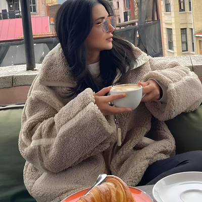 Adrian & Co. | Ultra-weiche Teddy-Fleece-Jacke für kuschelige Wärme