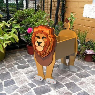 Löwe Pflanzgefäß