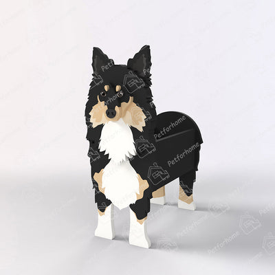 Sheltie Flower Pot