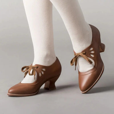 Angela™ - Orthopädische Leder-Absatzsandalen