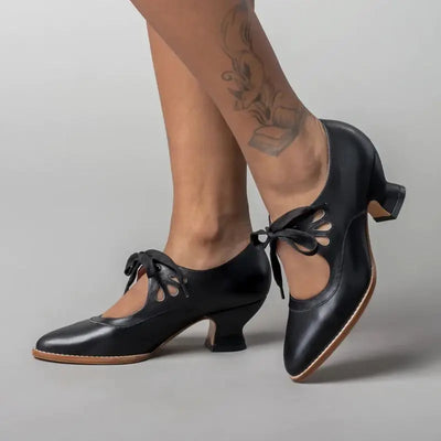 Angela™ - Orthopädische Leder-Absatzsandalen