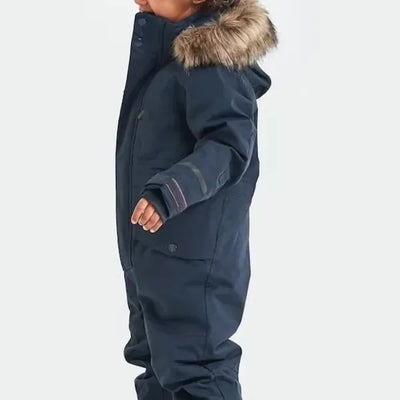 Wasserdichter & winddichter Kinder-Skioverall mit Kapuze – Mika