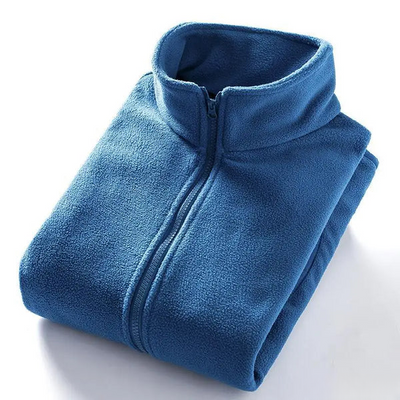 Warme Herrenjacke mit Reißverschluss